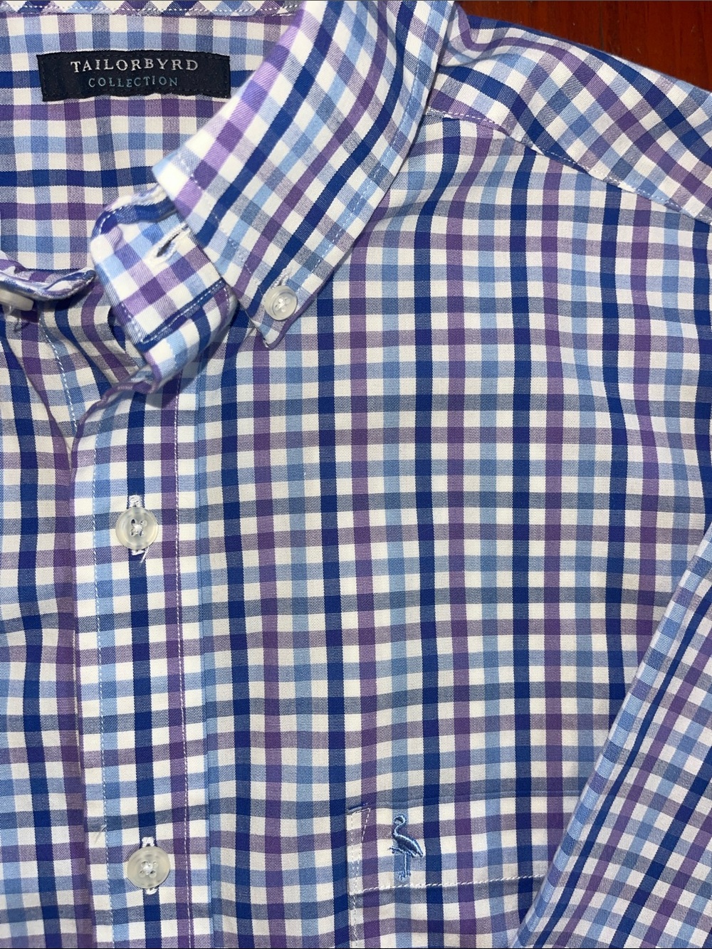 Tailorbyrd Collection Men’s Long Sleeve Dress Shirt size Medium